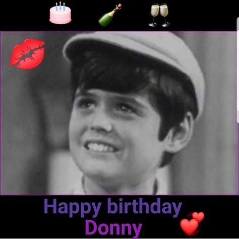 Donny Osmond's Birthday Celebration | HappyBday.to