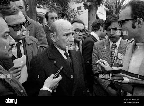 Argentine politician Vicente Solano Lima arrives at Juan Peron´s ...