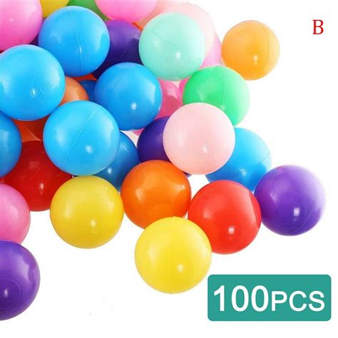 MageCrux 100pcs Colorful Plastic Ball Pit Balls Crush Proof Ocean Ball Kids Toy Games - Walmart.com