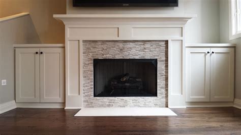 Custom Modern Clybourn Fireplace Mantel ... | Fireplace surrounds ...