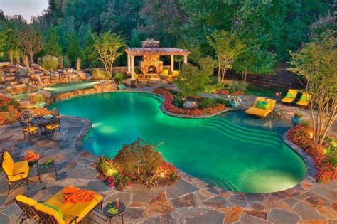 Poolside resort | Swimming pools backyard, Backyard pool, Dream backyard