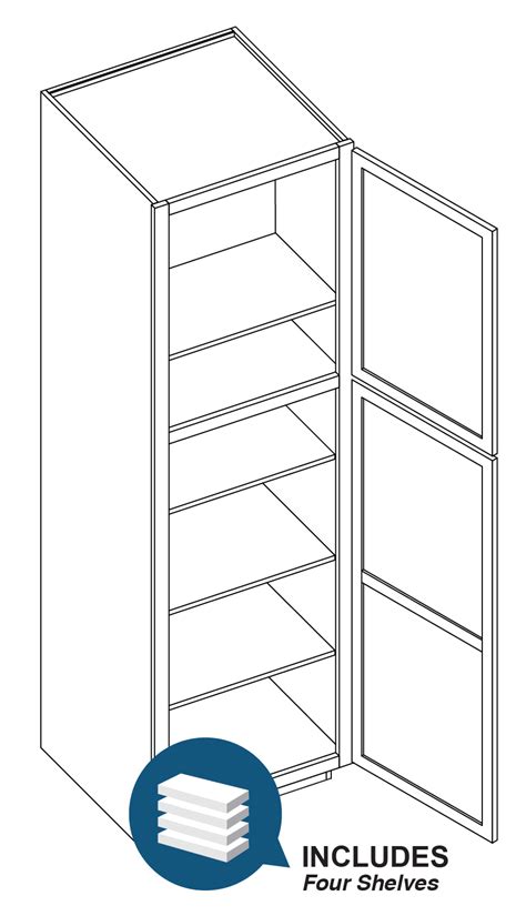 Pantry Cabinet – Shaker Cabinet Supply INC