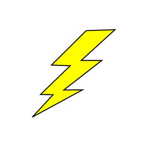 Lightning Bolt Clip Art at Clker.com - vector clip art online, royalty free & public domain