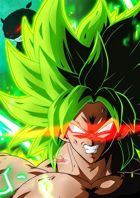 Broly full powered DBS Broly by smartimus prime by Animking162 on ...