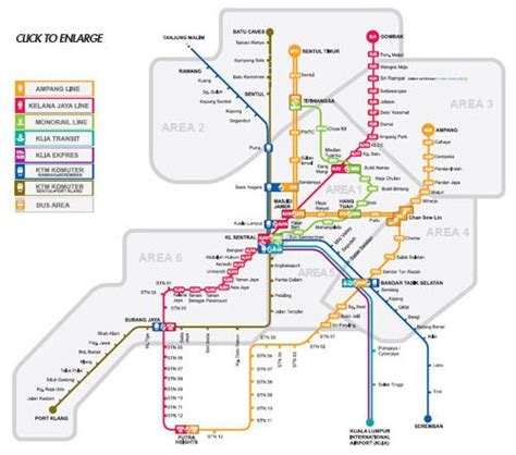 Transportation within Kuala Lumpur | Train map, Lrt map, Kuala lumpur