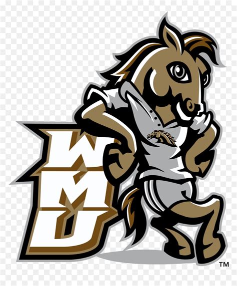 Wmu Broncos Logo Png Transparent - Western Michigan Broncos Mascot, Png Download - vhv