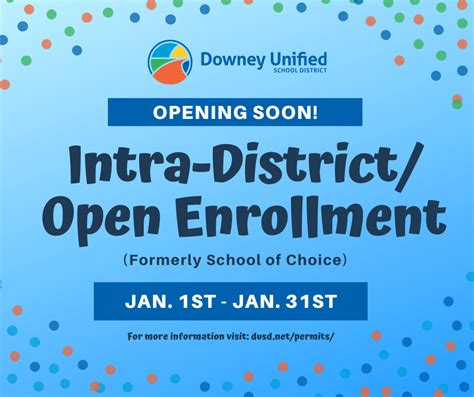 Downey Unified open enrollment begins Jan. 1 — The Downey Patriot