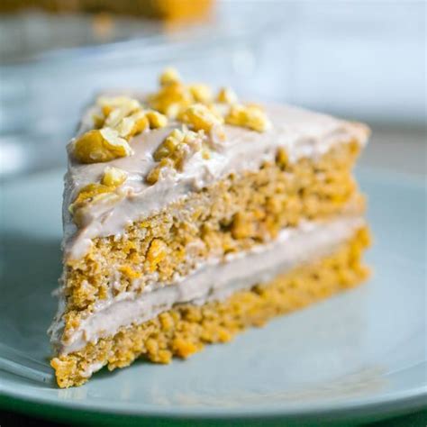 Vegan Sweet Potato Cake with Toasted Walnut Frosting