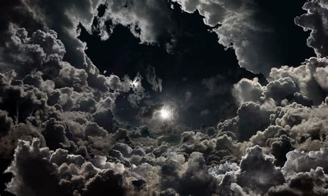 Black and white floral textile, clouds HD wallpaper | Wallpaper Flare