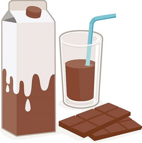 Glass Of Milk Clip Art, Vector Images & Illustrations - iStock