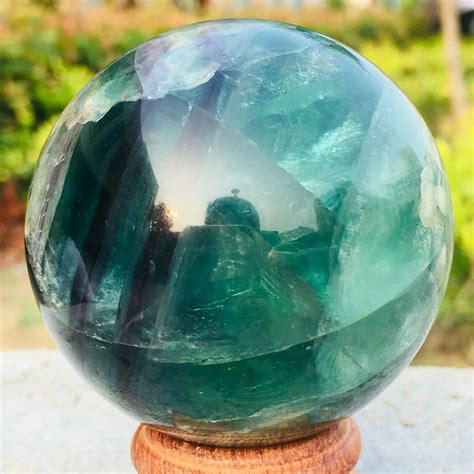 Natural Color Fluorite Quartz Crystal Ball Luster Healing A170 From Zhouyunfei123465, $30.16 ...