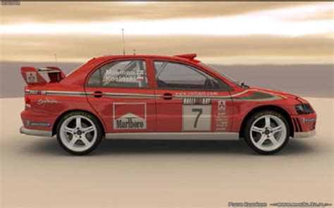 Lancer Wrc 3d Model