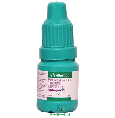 Alphagan P Eye Drops at Rs 485/piece | Brimonidine Solution in Surat | ID: 25604921697