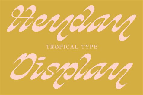 HEYDAY DISPLAY FONT | Script Fonts ~ Creative Market