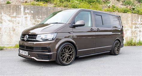 Metallic Brown VW Transporter T6 Kombi | Custom Upholstery | For Sale ...