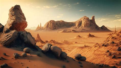 Wallpaper: Martian Landscape by Fiulo on DeviantArt