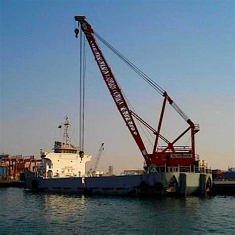 Sale And Purchase- Vessels – Product Tags – NON PROPELLED FLOATING CRANE BARGE