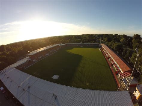 Aerial Britain: FOURTEEN PICTURES: Broadfield Stadium, Crawley Town FC ...