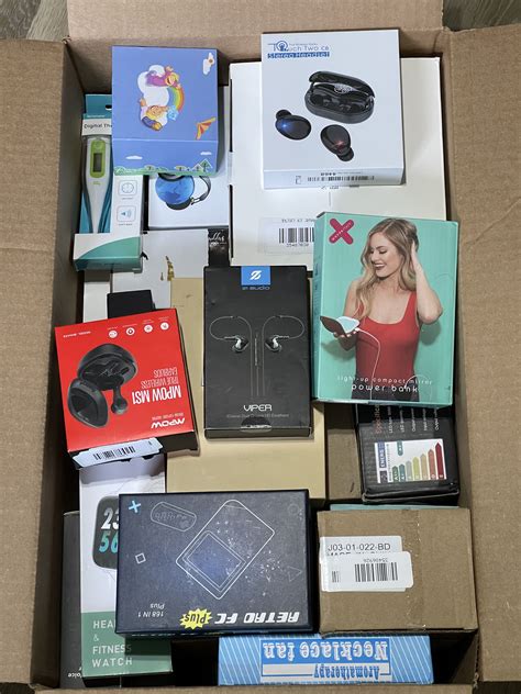 Electronic Mystery Box with 25+ Items from Amazon