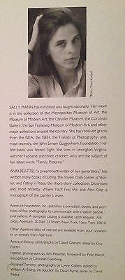 SALLY MANN At Twelve: Portraits of Young Women,1st ed hc/dj intro by ...