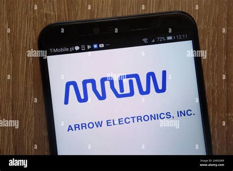 Arrow Electronics logo displayed on a modern smartphone Stock Photo - Alamy