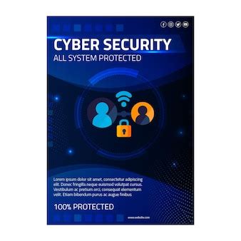 Free Vector | Cyber security banner template