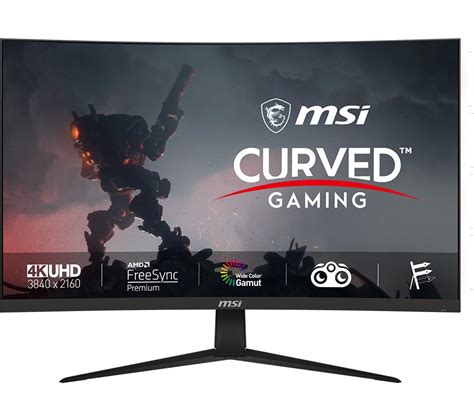 MSI G321CU 4K Ultra HD 32" Curved VA LCD Gaming Monitor review | 8.5 / 10