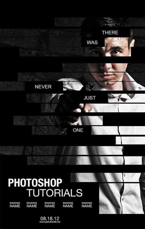 Poster Design | 35 Photoshop Tutorials for Designing Your Own Posters