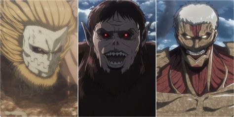 Attack On Titan: Ranking All 9 Titans Based On Their Design