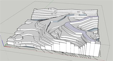 Creating a Topography Mesh from Flat Contours in SketchUp Tutorial - SketchUp Tutorials