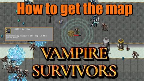 How to get the map in Vampire Survivors - YouTube