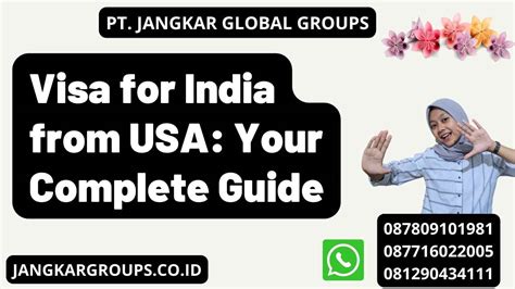 Visa for India from USA: Your Complete Guide – Jangkar Global Groups