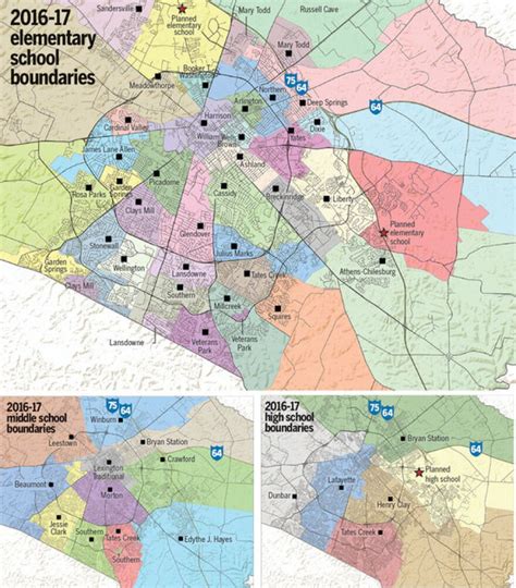 Fayette County Schools Release New Attendance Zones Maps