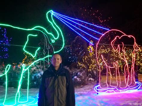 Denver Zoo Lights - Never Stop Adventuring