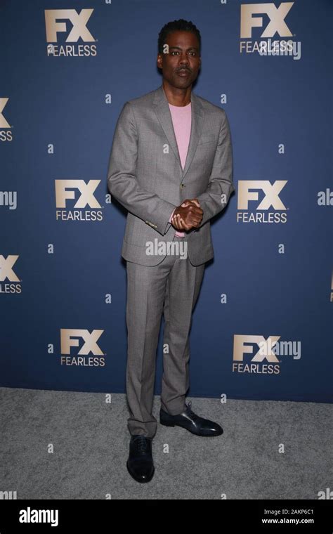 Pasadena, CA - January 09, 2020: Chris Rock of 'Fargo' attends the FX ...