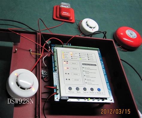 Conventional Fire Alarm Control Panel with four Zones,Conventional Fire ...