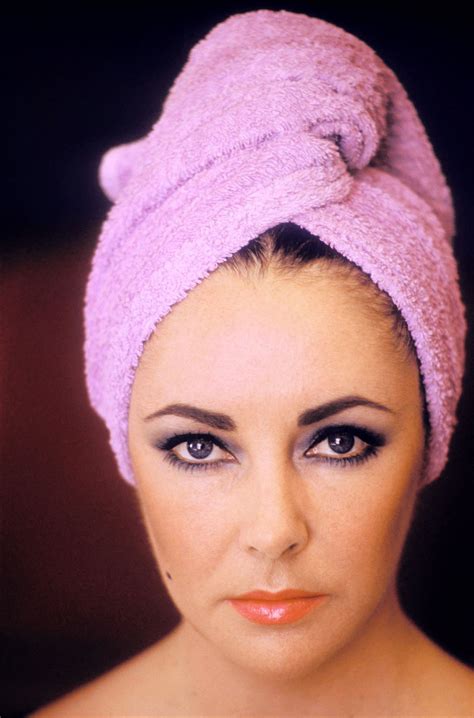 Elizabeth Taylor towel turban. DO NOT TOWEL TURBAN YOUR WET HAIR THIS WILL DAMAGE IT! Edward ...