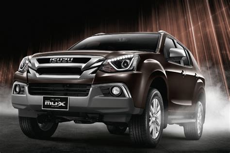 Isuzu MU-X facelift launched in Thailand - visuals only