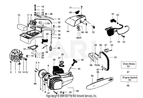 Poulan Chainsaw Parts Diagram