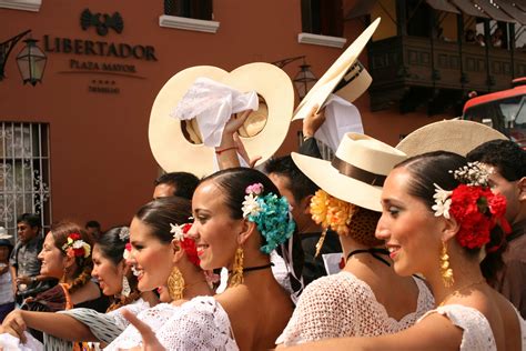 Marinera dancers in Trujillo festival in Trujillo, Peru image - Free stock photo - Public Domain ...