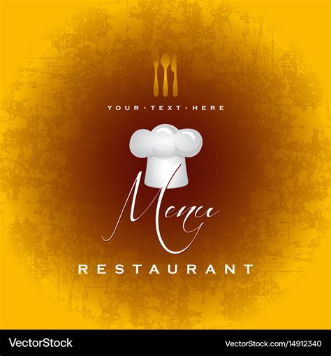 Restaurant Menu Design Cover