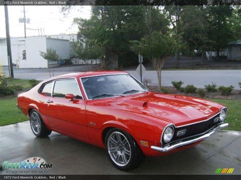 1972 Ford Maverick Grabber in Red Photo No. 348372 | Ford maverick ...