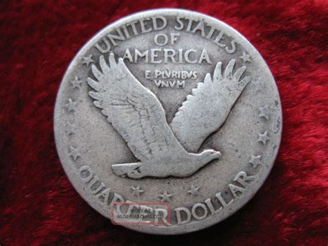 1925 - P Standing Liberty Silver Quarter Dollar, Coin