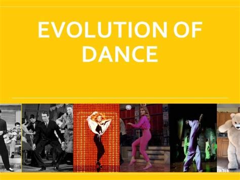 Evolution of Dance | Teaching Resources