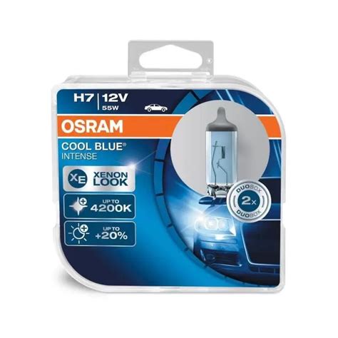 OSRAM Cool Blue Intense H7 Replacement Car Bulbs | PowerBulbs