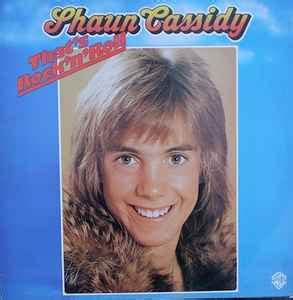 Shaun Cassidy – That's Rock 'N' Roll (1977, Vinyl) - Discogs