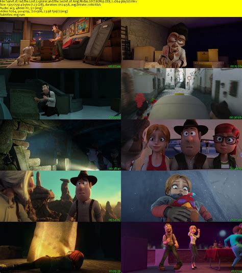 Tad the Lost Explorer and the Secret of King Midas 2017 BDRip DD5.1 ...