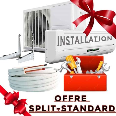 Installation of split air conditioners