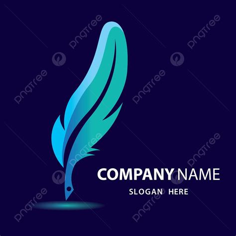 Feather Logo Images Sign Business Icon Vector, Sign, Business, Icon PNG and Vector with ...