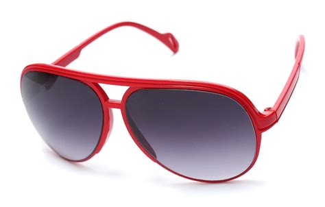 Premium Photo | Women glamorous red sunglasses isolated on white